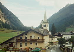 Val di Rhemes - La chiesa di Rhemes 